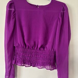 Elegant Purple Women's Top